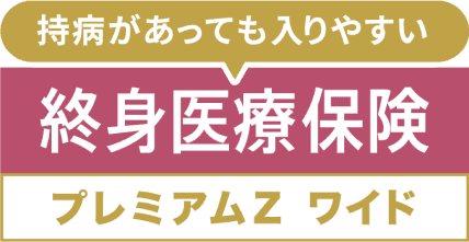 無解約払戻金型終身医療保険(Z03)(引受基準緩和型)